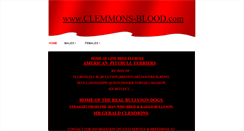 Desktop Screenshot of clemmons-blood.com